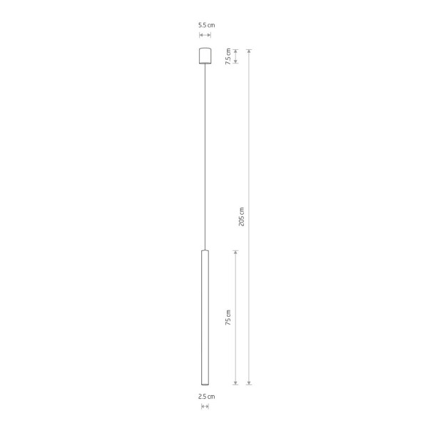Підвісний світильник Nowodvorski 10448 Laser 750 G9 1x10W IP20 Satine Copper