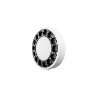 Світильник LED даунлайт Violux ADAMANT 18W 4200K круг IP20 чорний ( 100170 )