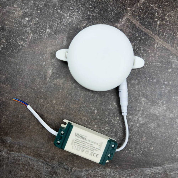 Світильник LED даунлайт Violux SPACE9W 4200K круг IP20 ( 100110 )