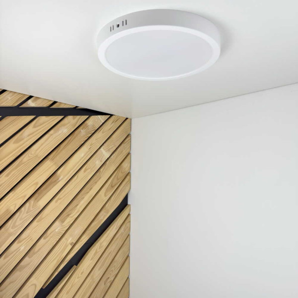 Світильник LED Violux ДББ FRAME-N 24W 5000K IP20 круг ( 330271 )