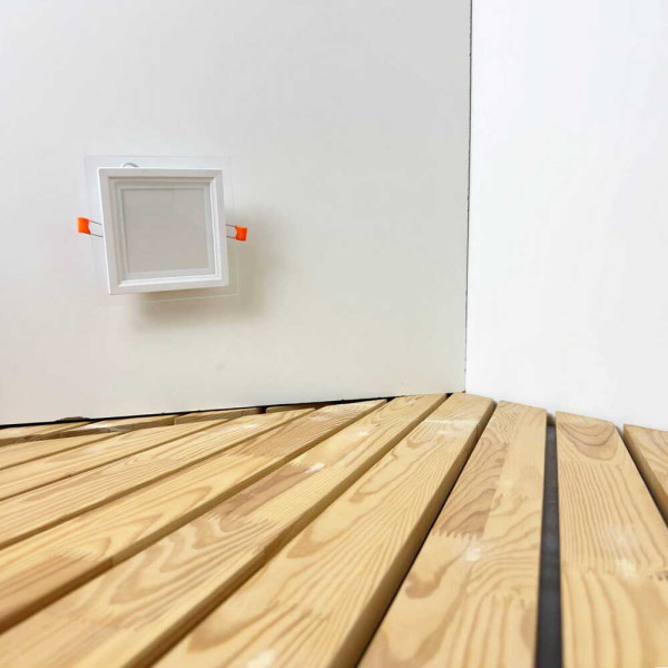 Світильник LED даунлайт Violux LOTOS12W 5000K квадрат IP20 (110031)