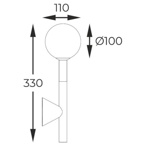 БРА ARCTURUS W0574-01B-SDFZ